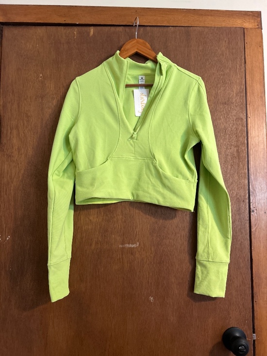 90 Degree By Reflex Jackets & Blazers - 90 Degree cropped athletic zip up